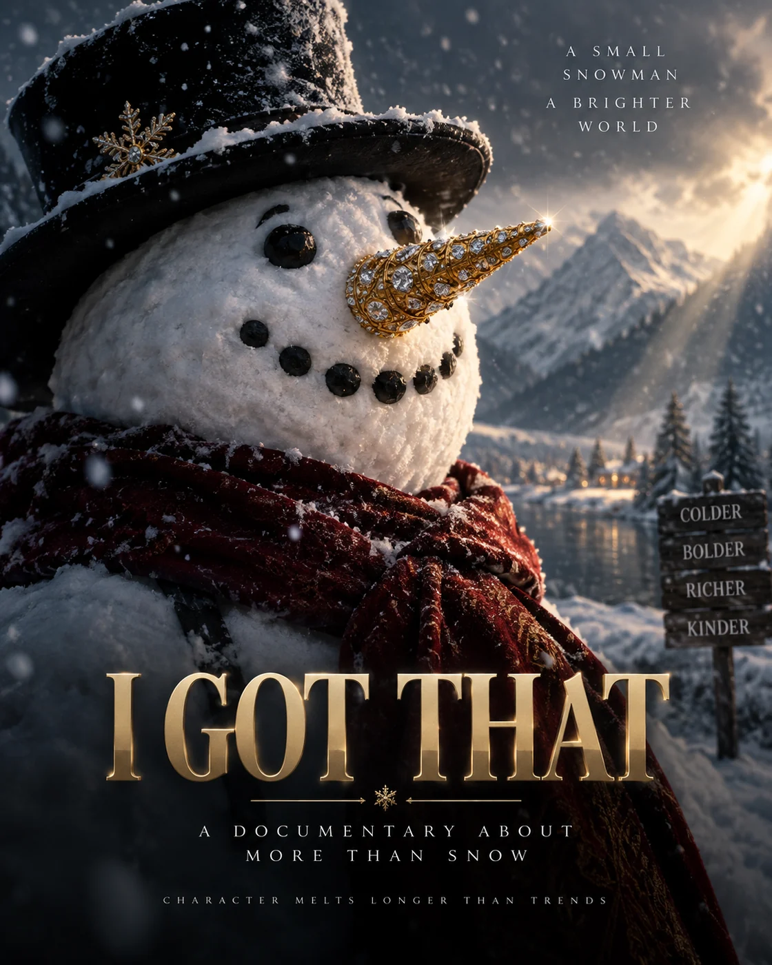 24 Carot Snow Man · I GOT THAT cover